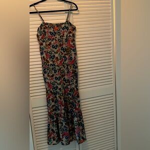 Joe Fresh floral maxi dress S